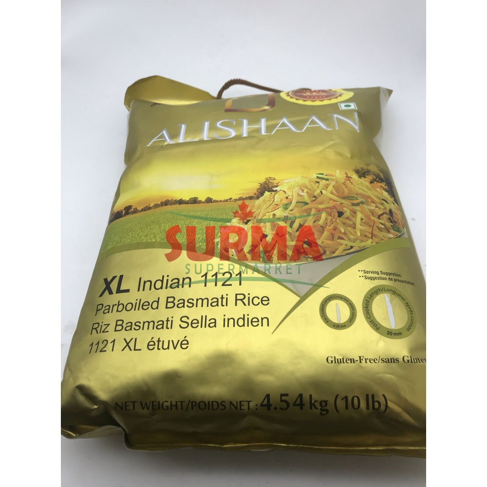 Alishaaan Shella Basmati Rice Xxl 10 Lb 2 For $23.99