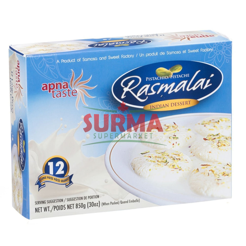 Apna Taste Pistachio Rasmalai Frozen Sweets