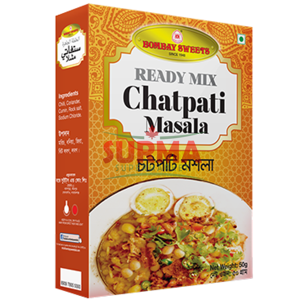 Bombay Sweets Chatpati Masala 100G 2-Pack Spice Packs