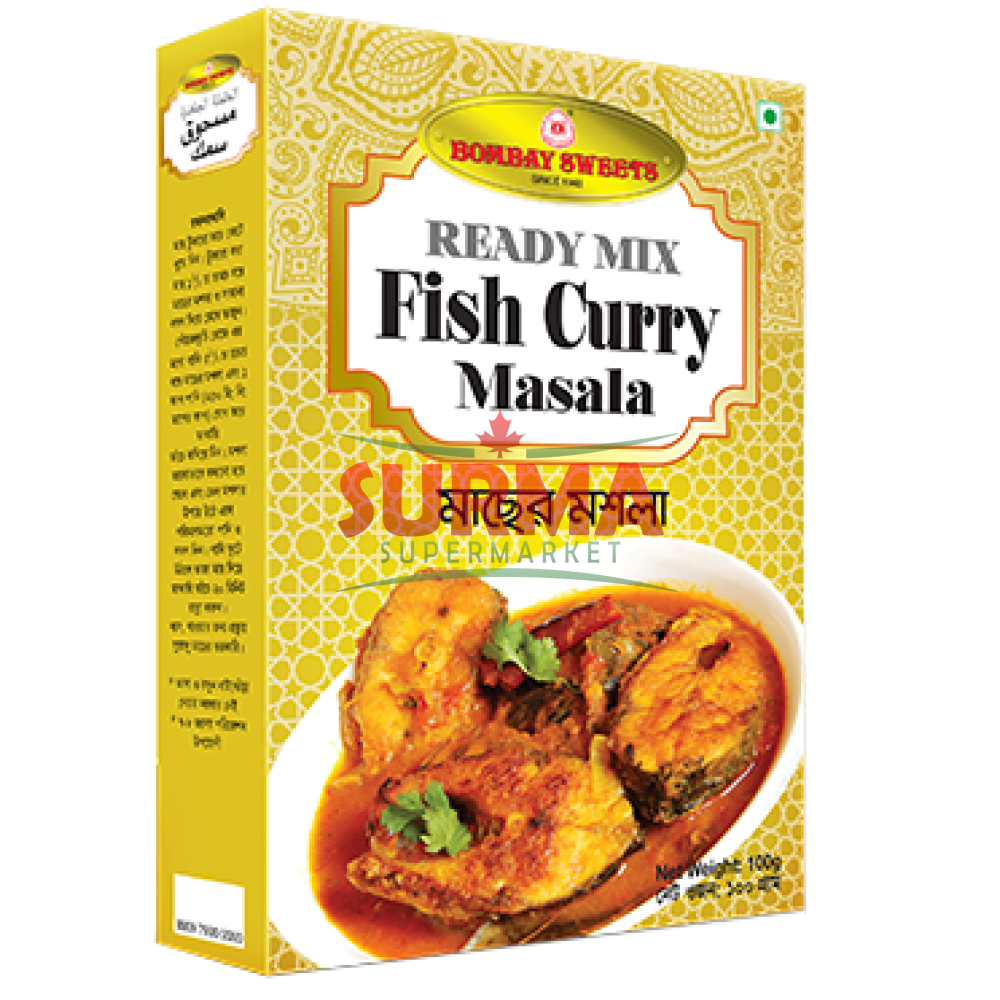 Bombay Sweets Fish Curry Masala 100G 2-Pack Spice Packs