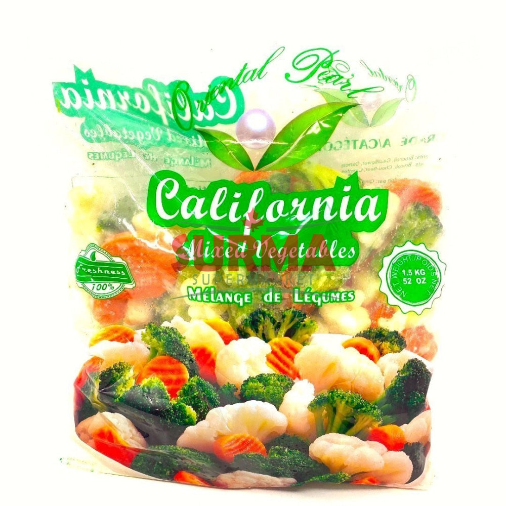 California Mixed Vegetable 1.5Kg Frozen