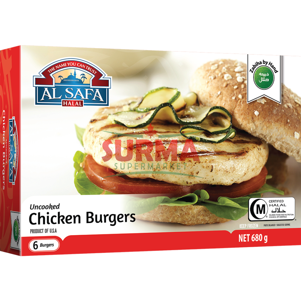 Chicken Burgers 6 Pack 680G
