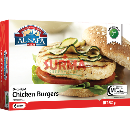 Chicken Burgers 6 Pack 680G