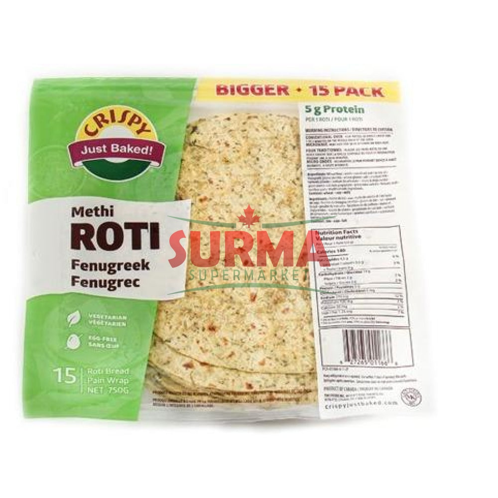Crispy Methi Roti 15Pc