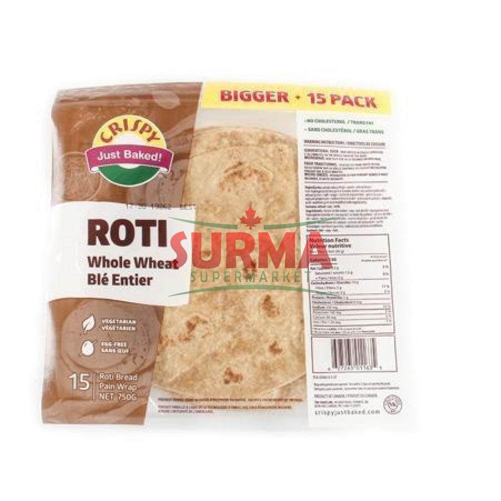 Crispy Whole Wheat Roti 15Pc