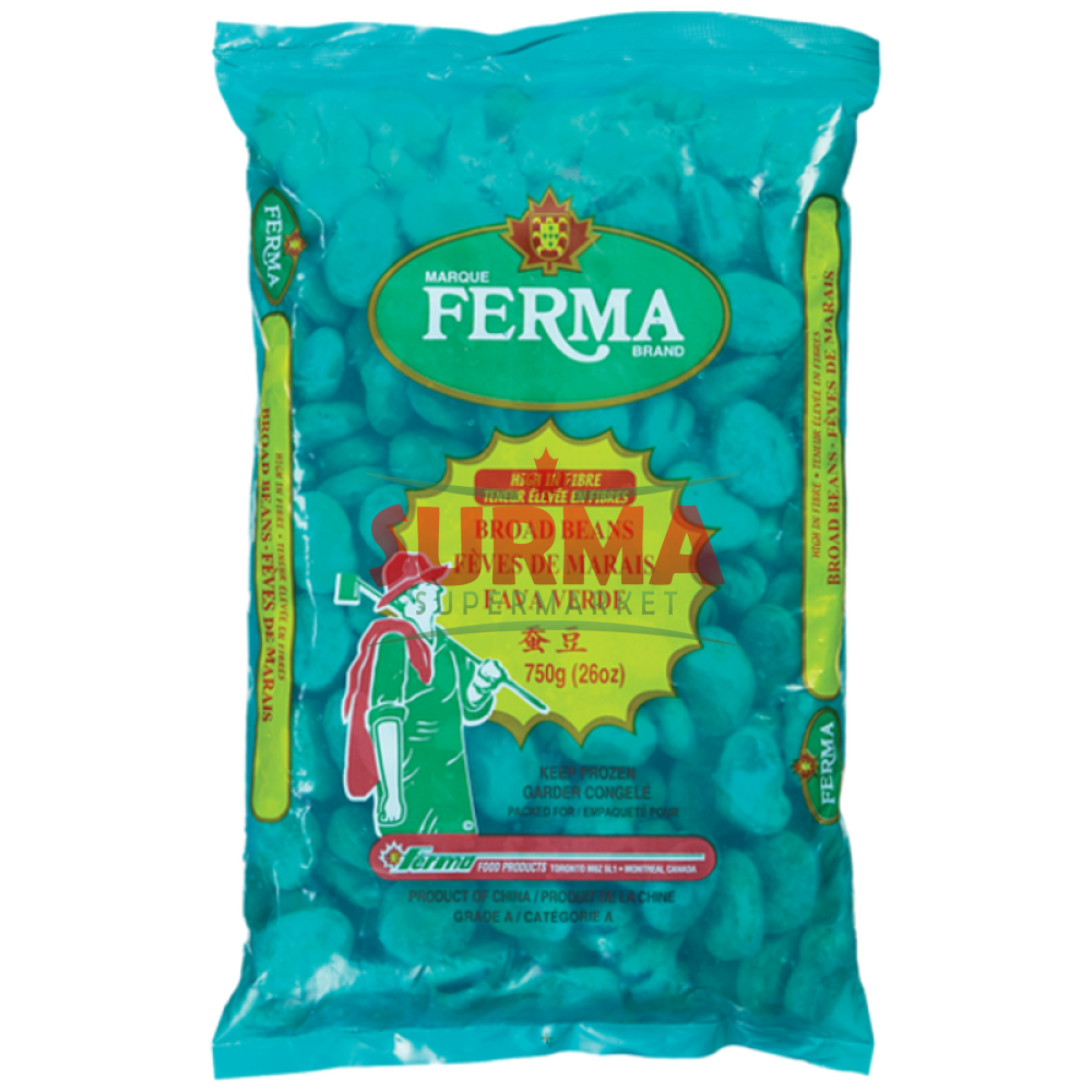 Ferma Broad Beans 750G Frozen Vegetable