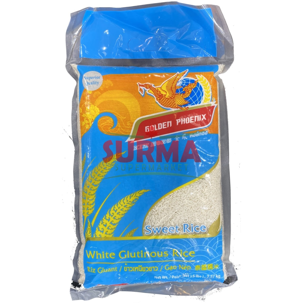 Golden Phoenix White Glutinous Sweet Rice 2.27Kg
