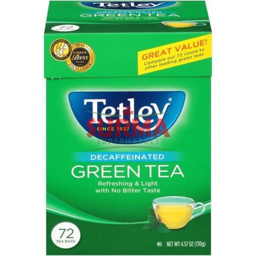 Green Tea Decaffeinated Bags 72 Pack