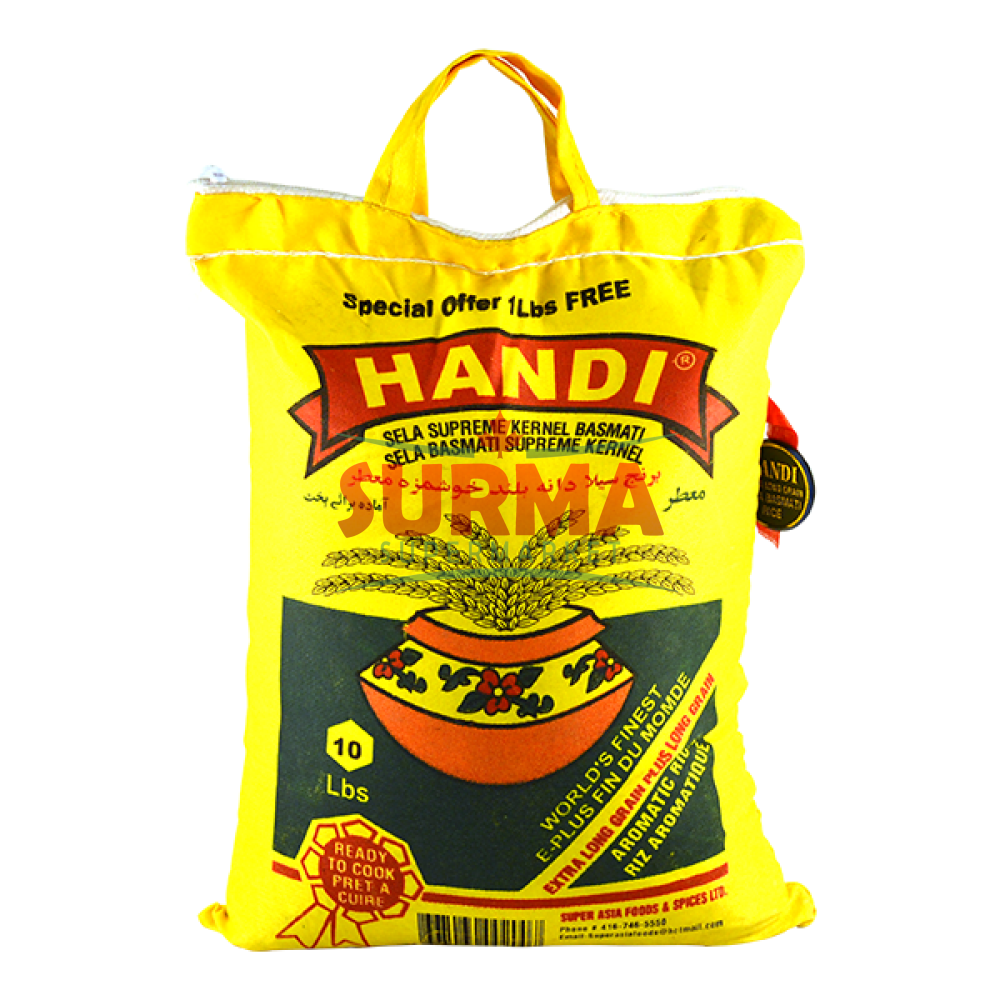 Handi Sella Basmati Rice 10Lb