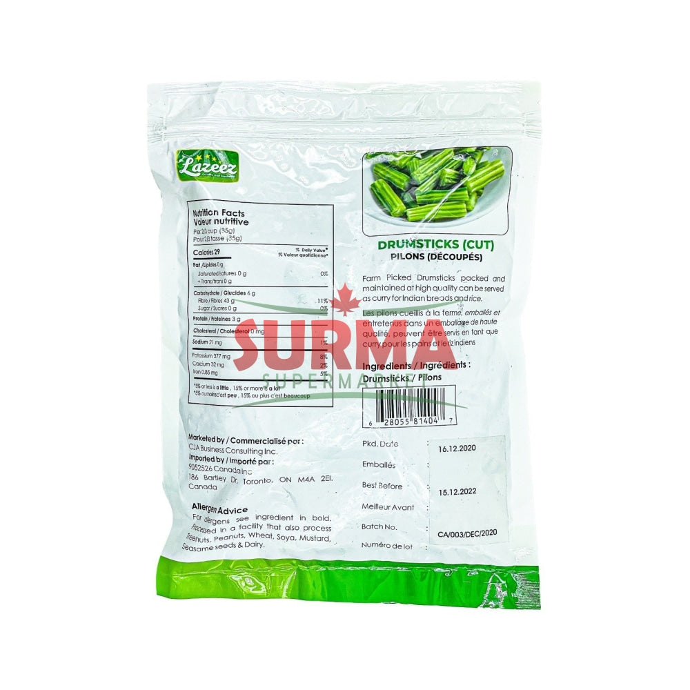 Lazeez Drumstick (Cut) 300G Frozen Vegetable