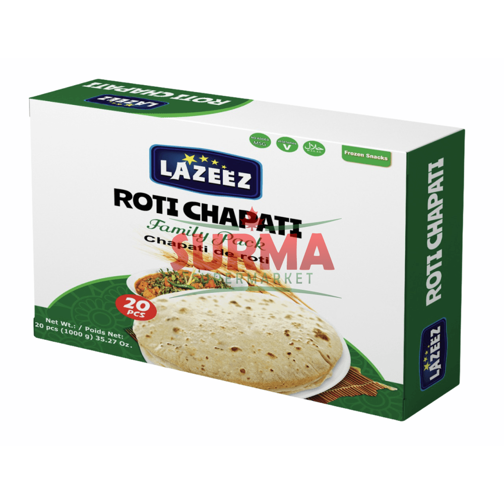Roti Chapati 20Pc Frozen Baked
