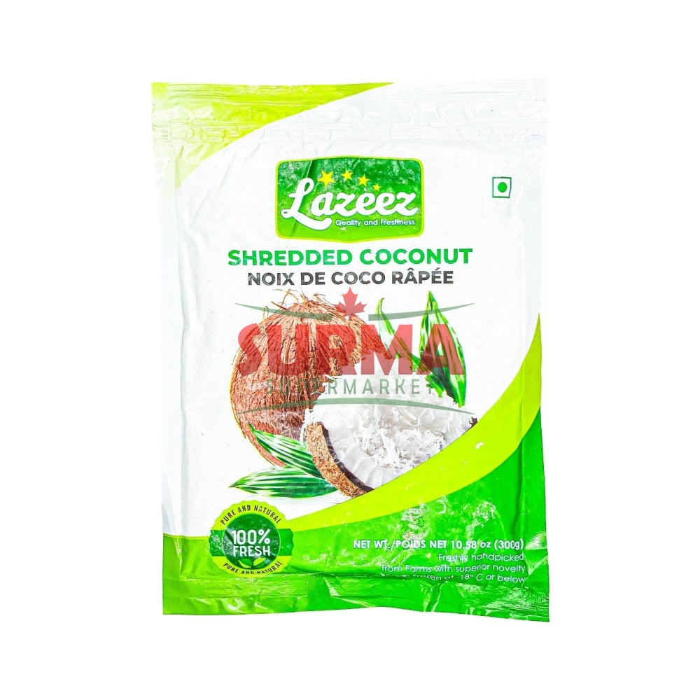 Lazeez Shredded Coconut 300G Frozen Vegetables