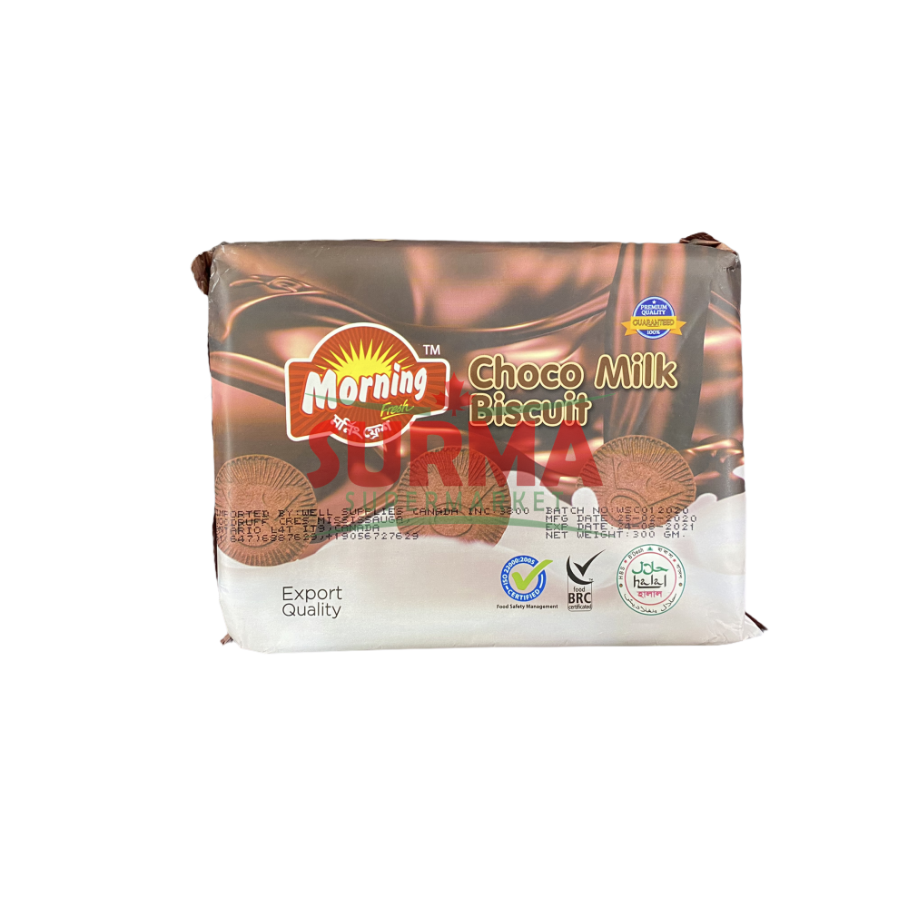 Morning Fresh Choco Milk Biscuit 300G Cookies