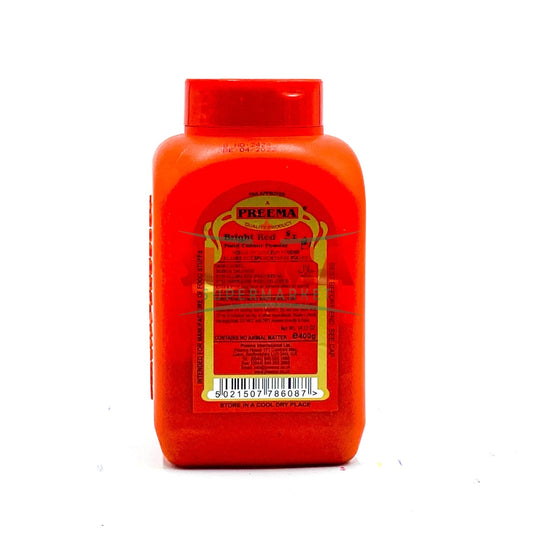 Preema Bright Red Food Coloring 400G
