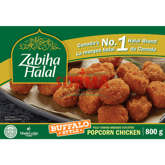 Zabiha Halal Buffalo-Style Popcorn Chicken 800G