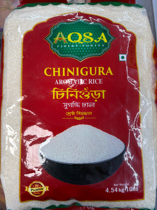 Aqsa Chinigura Rice 10 Lb