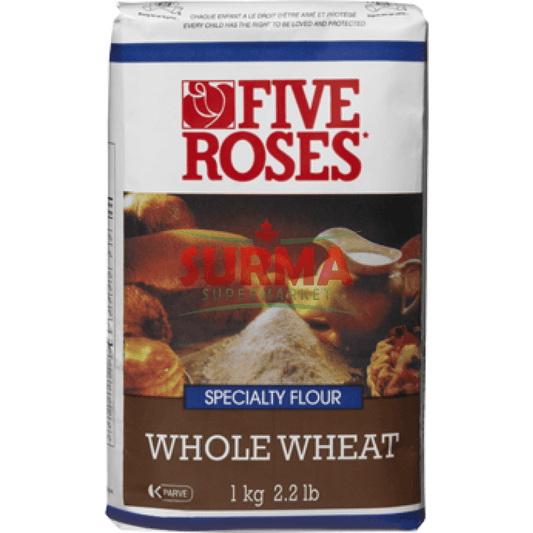 5 Roses Whole Wheat Flour 1Kg