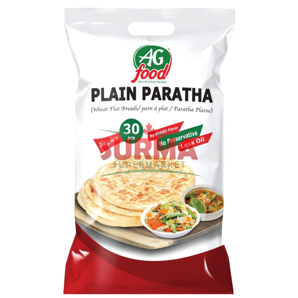 Ag Food Plain Parata 30-Pack Frozen Baked