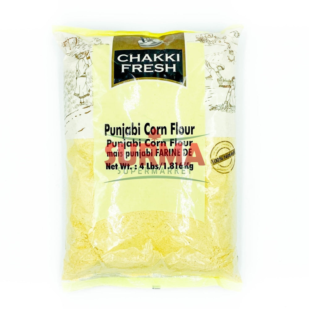 Chakki Fresh Punjabi Corn Flour 4 Lb
