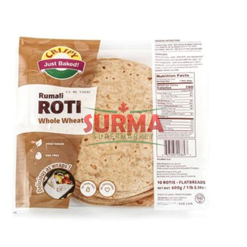 Crispy Rumali Whole Wheat Roti 10Pc