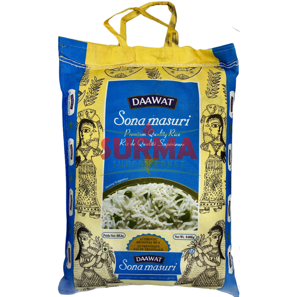 Daawat Sona Masuri 20Lb Masoori Rice