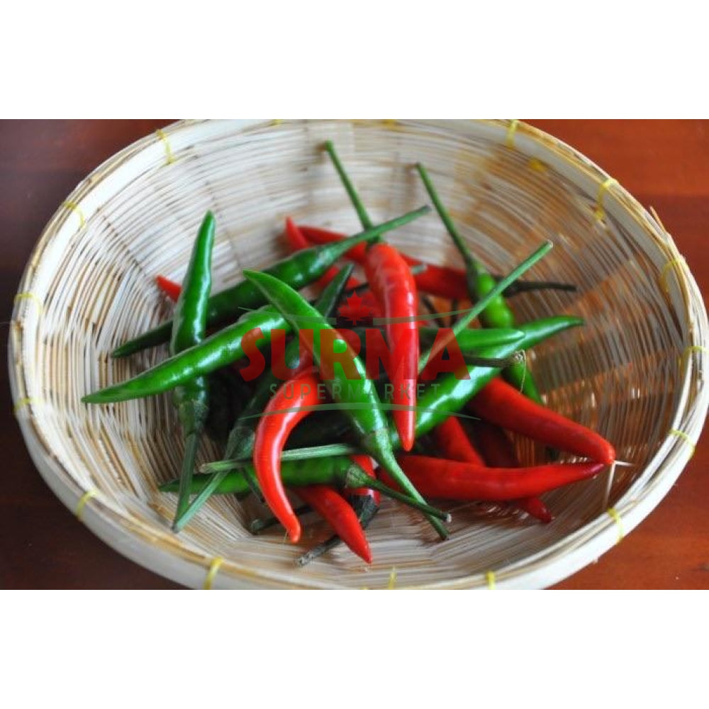 Green Thai Chilli Long Size 224 Gm