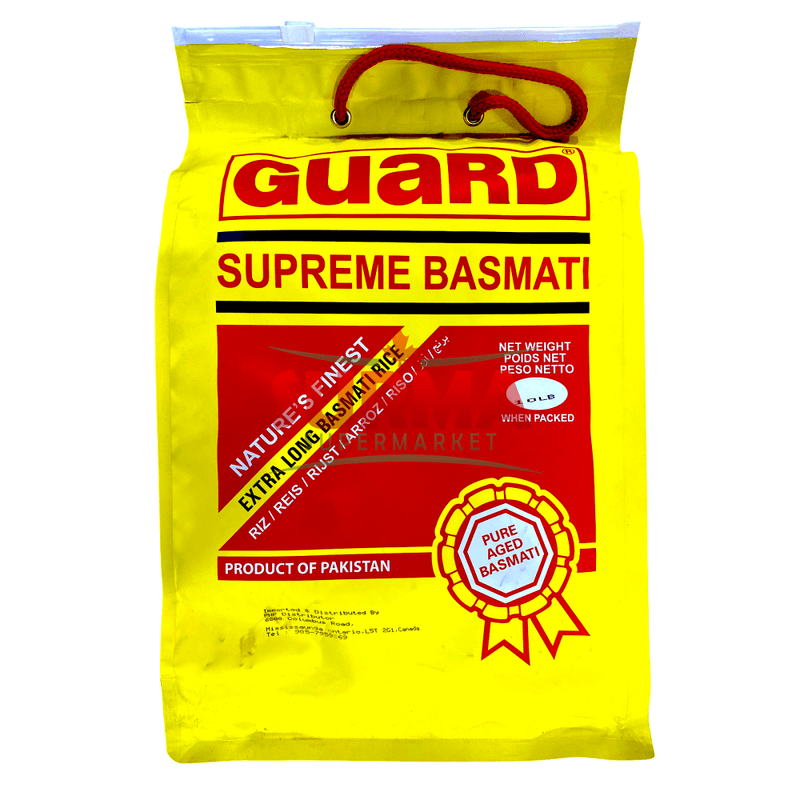 Guard Supreme Basmati 10Lb Rice
