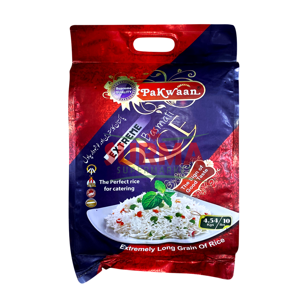 Khalis Pakwaan Extreme Basmati Rice 10Lb