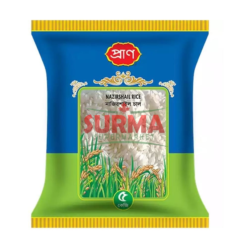 Pran Extra Long Ric PRAN Nazirshail Rice 5kg – Surma Supermarket