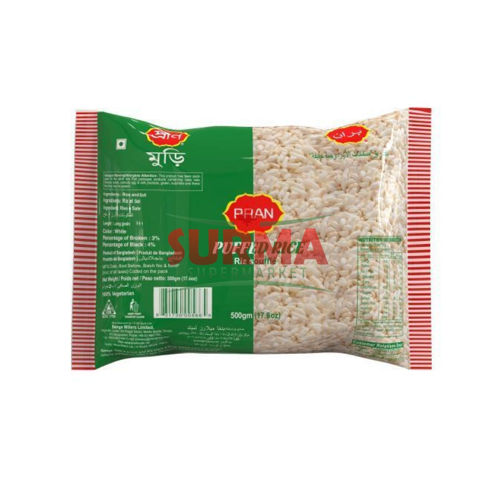 Pran Puffed Rice (Muri) 500G 2-Pack