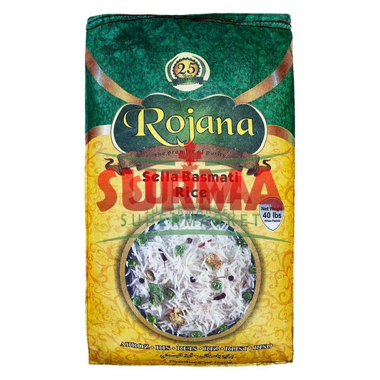 Rojana Shella Basmati Rice 40 Lb