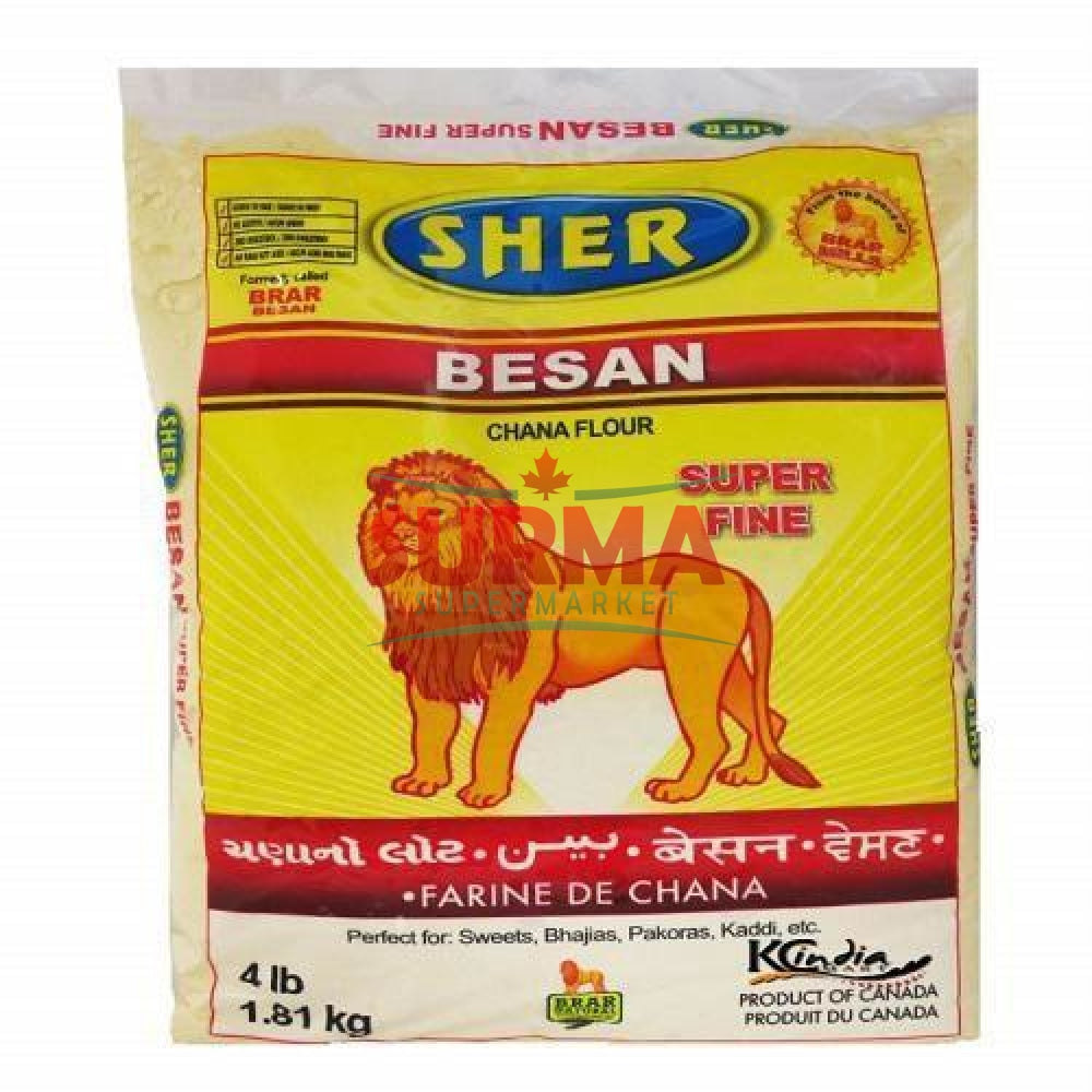 Sher Besan Flour 4Lbs