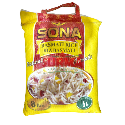 Sona Basmati Rice 8Lb