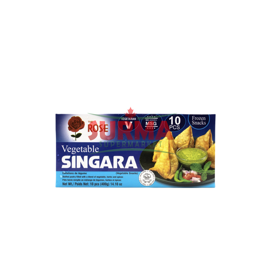 The Rose Vegetable Singara 10Pc Frozen Baked