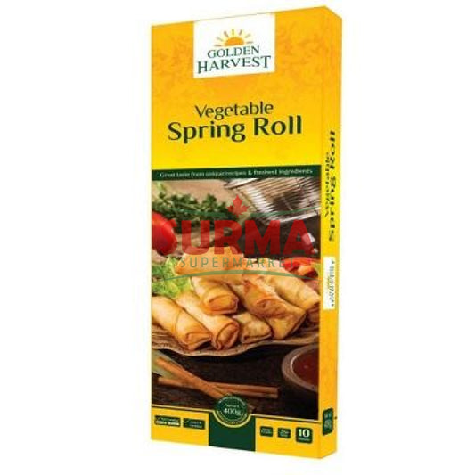 Vegetable Spring Roll 10Pc Frozen Baked