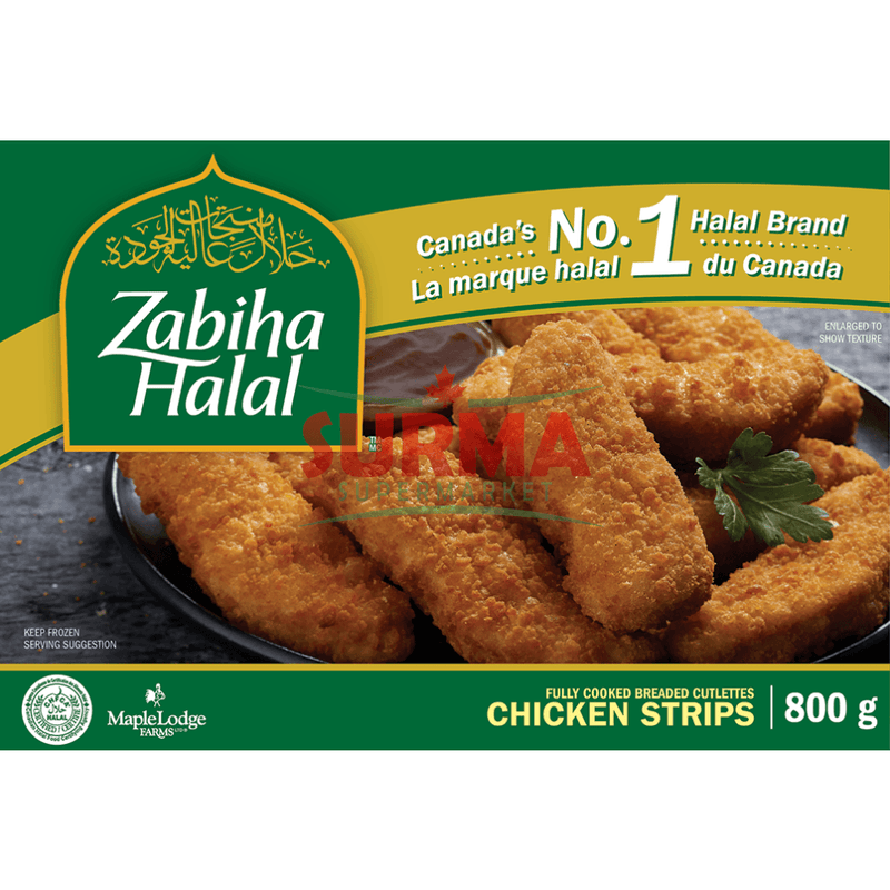 Zabiha Halal Chicken Strips 800G